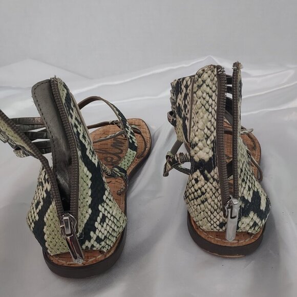 Sam Edelman Glenda Gladiator Sandals Size 8.5 - Picture 4 of 8